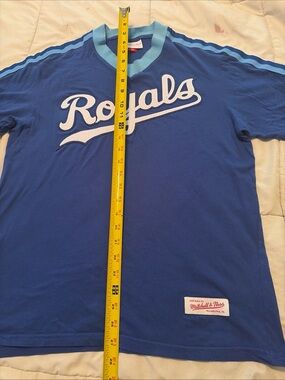 Mitchell & Ness Royal Blue 'Royals' Kids Short-Sleeve Tee